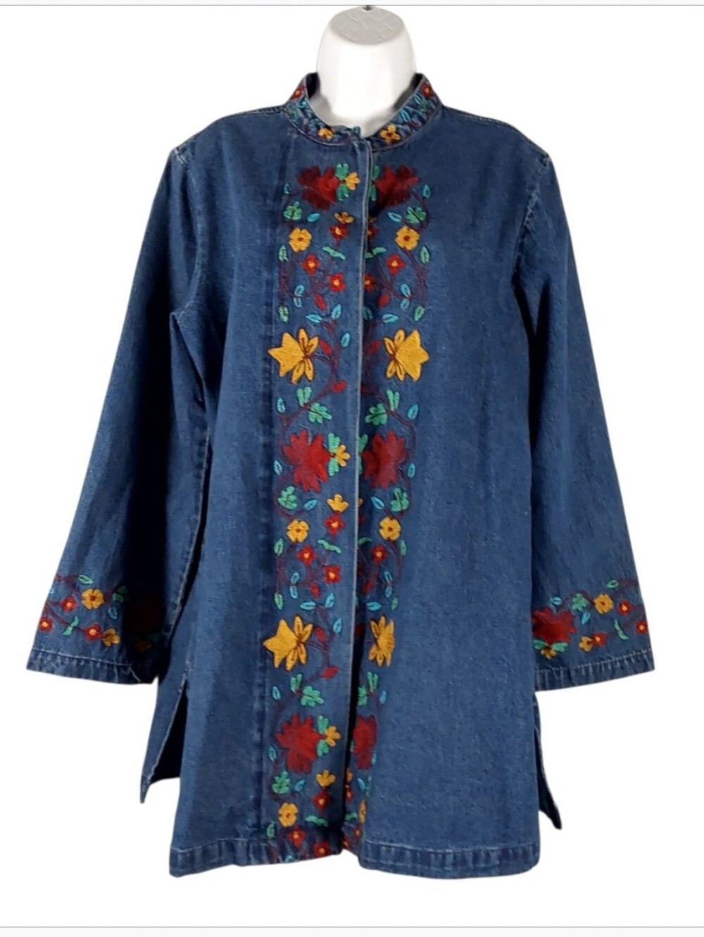Original Anthony Denim Floral Jacket